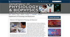 Desktop Screenshot of physiology.case.edu