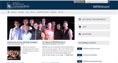 Desktop Screenshot of improv.case.edu