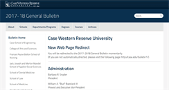 Desktop Screenshot of bulletin.case.edu