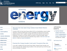 Tablet Screenshot of energy.case.edu