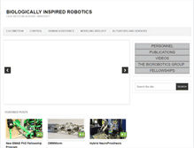 Tablet Screenshot of biorobots.case.edu