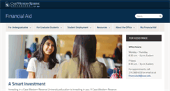 Desktop Screenshot of financialaid.case.edu