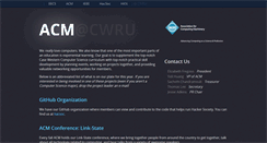 Desktop Screenshot of acm.case.edu