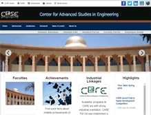 Tablet Screenshot of case.edu.pk